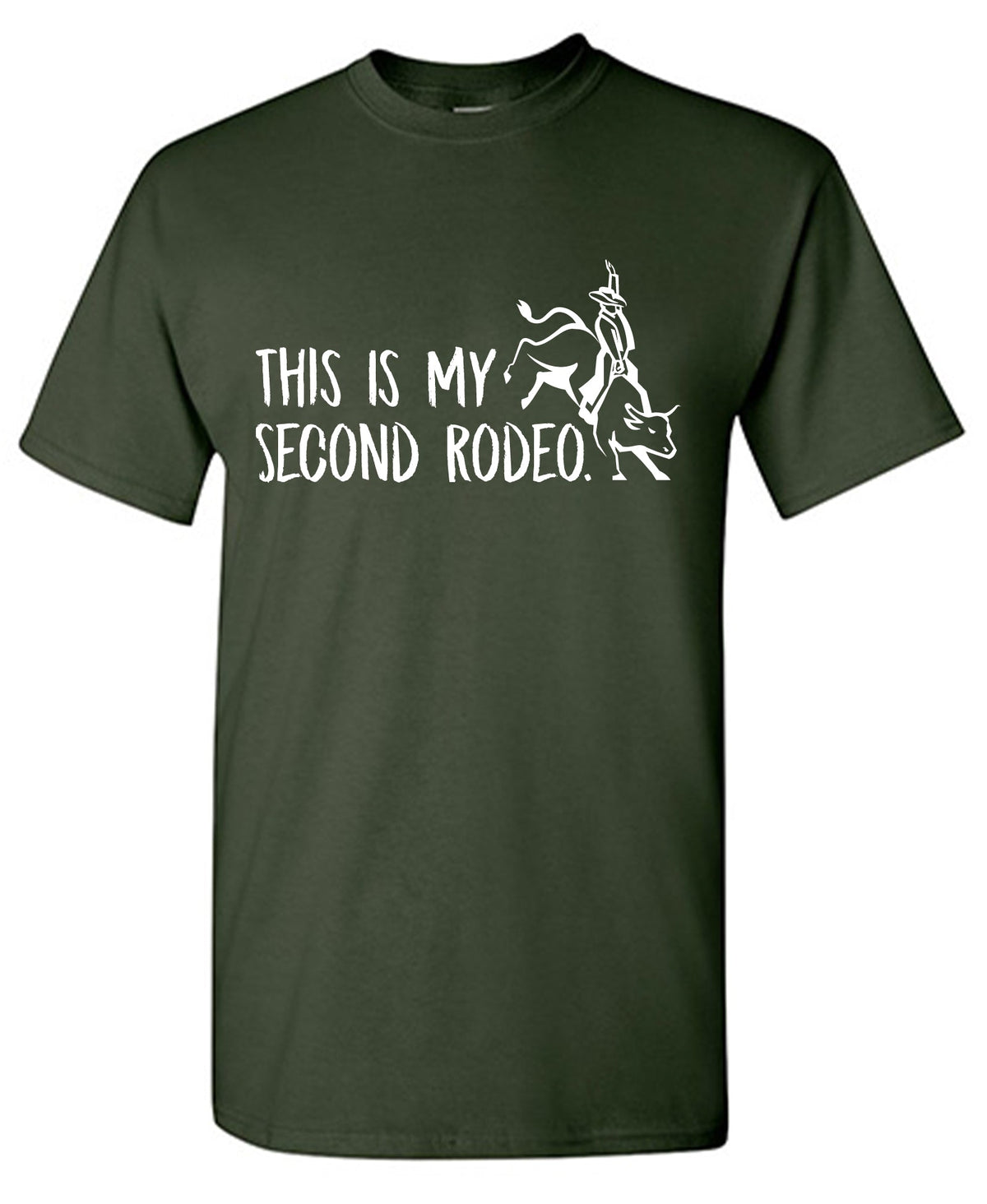 This is My 2nd Rodeo Graphic T Shirts for Men T-Shirt product image 1