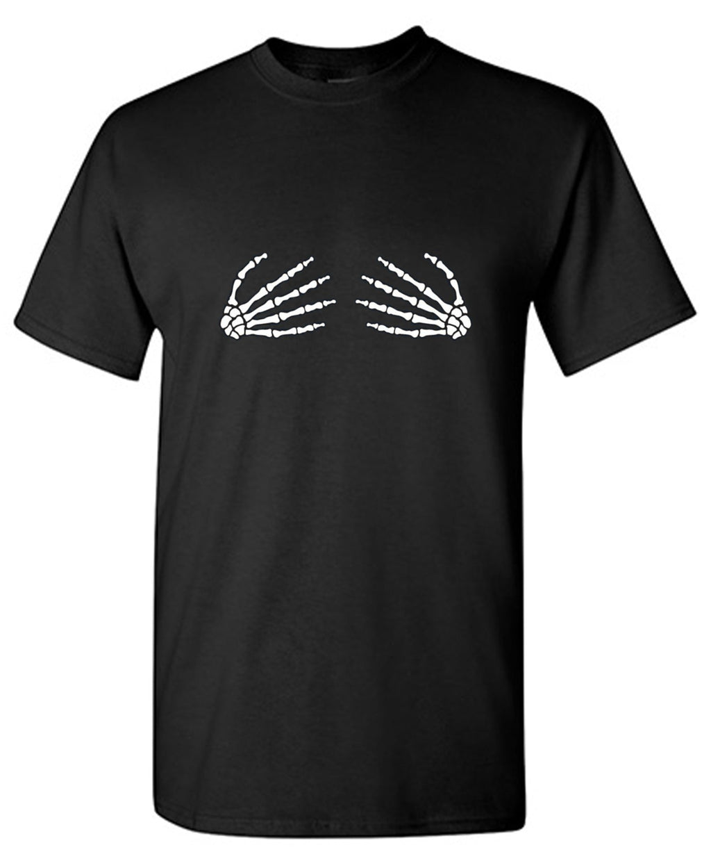 Skeleton Hands On Boobs T-Shirt product image 1