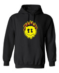 Smile Devil Graphic Hoodie T-Shirt product image 1