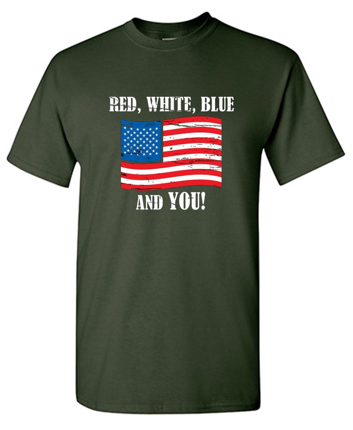 Red, White, Blue And You T-Shirt product image 1