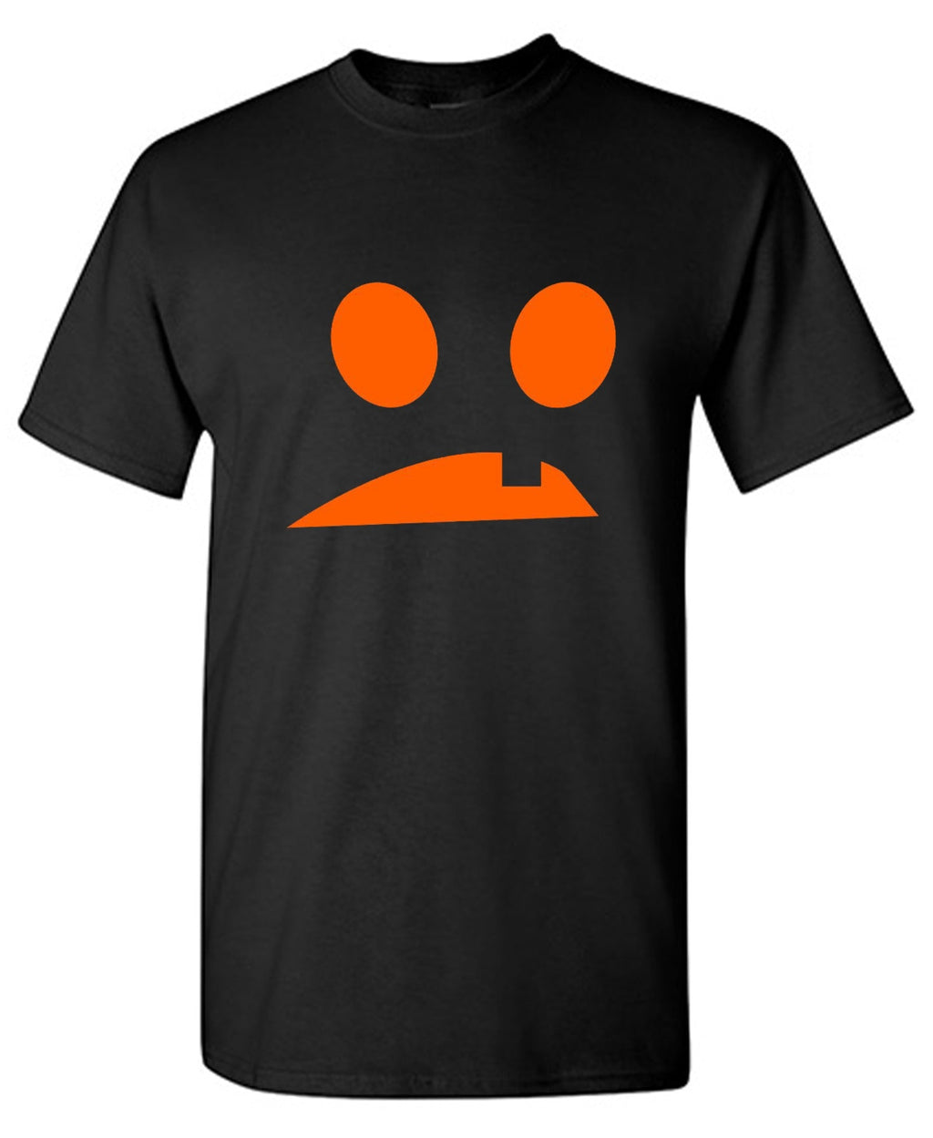 Goofy Pumpkin Emoticon T-Shirt product image 1