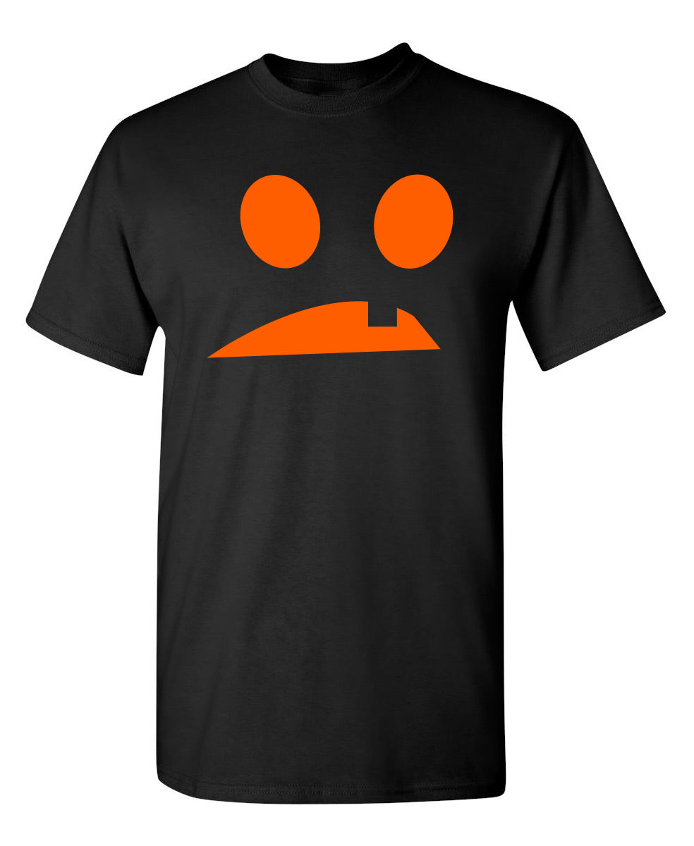 Goofy Pumpkin Emoticon T-Shirt product image 3