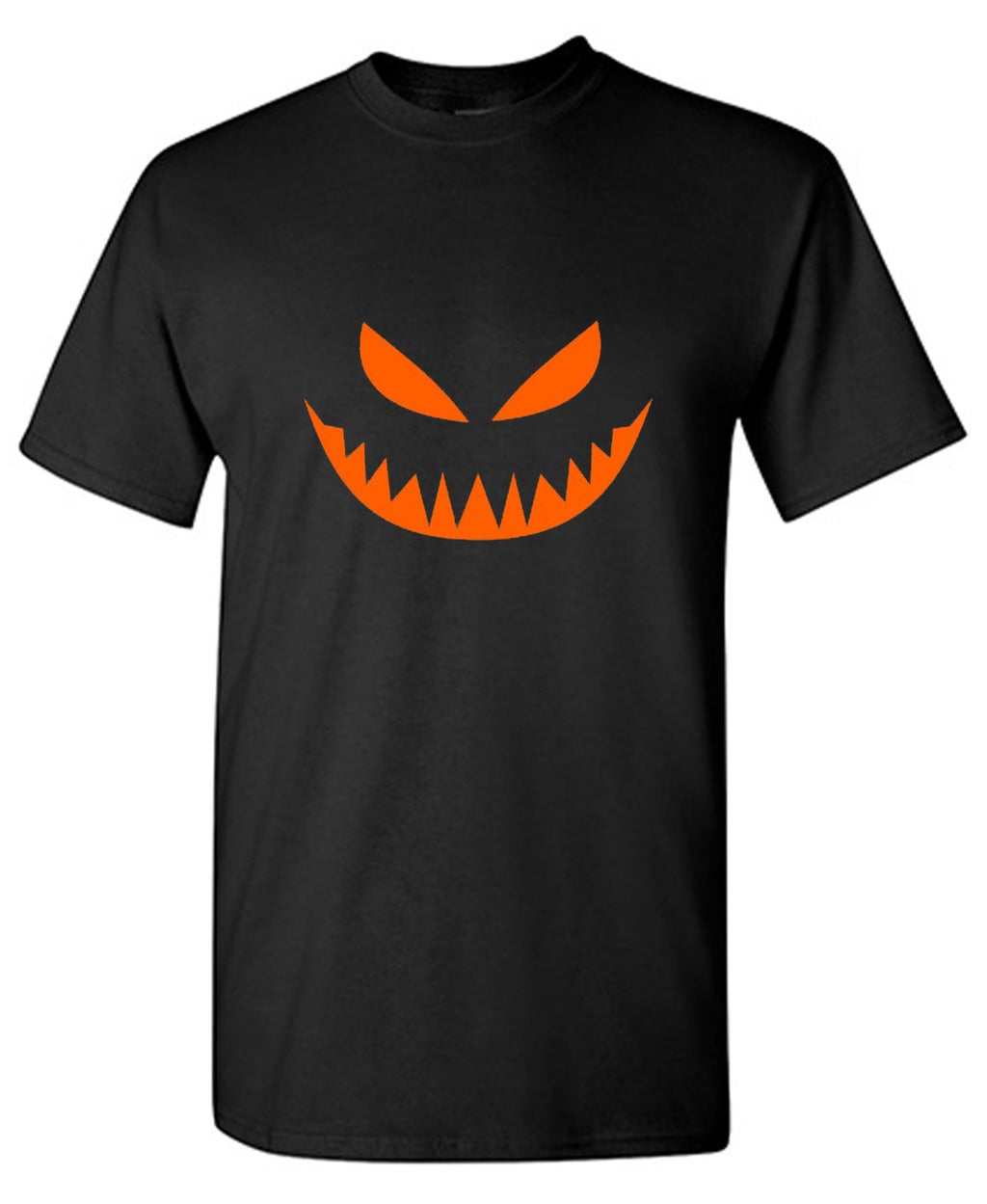 Mean Pumpkin Emoticon T-Shirt product image 1