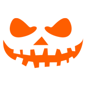 Teeth Pumpkin Emoticon T-Shirt product image 2