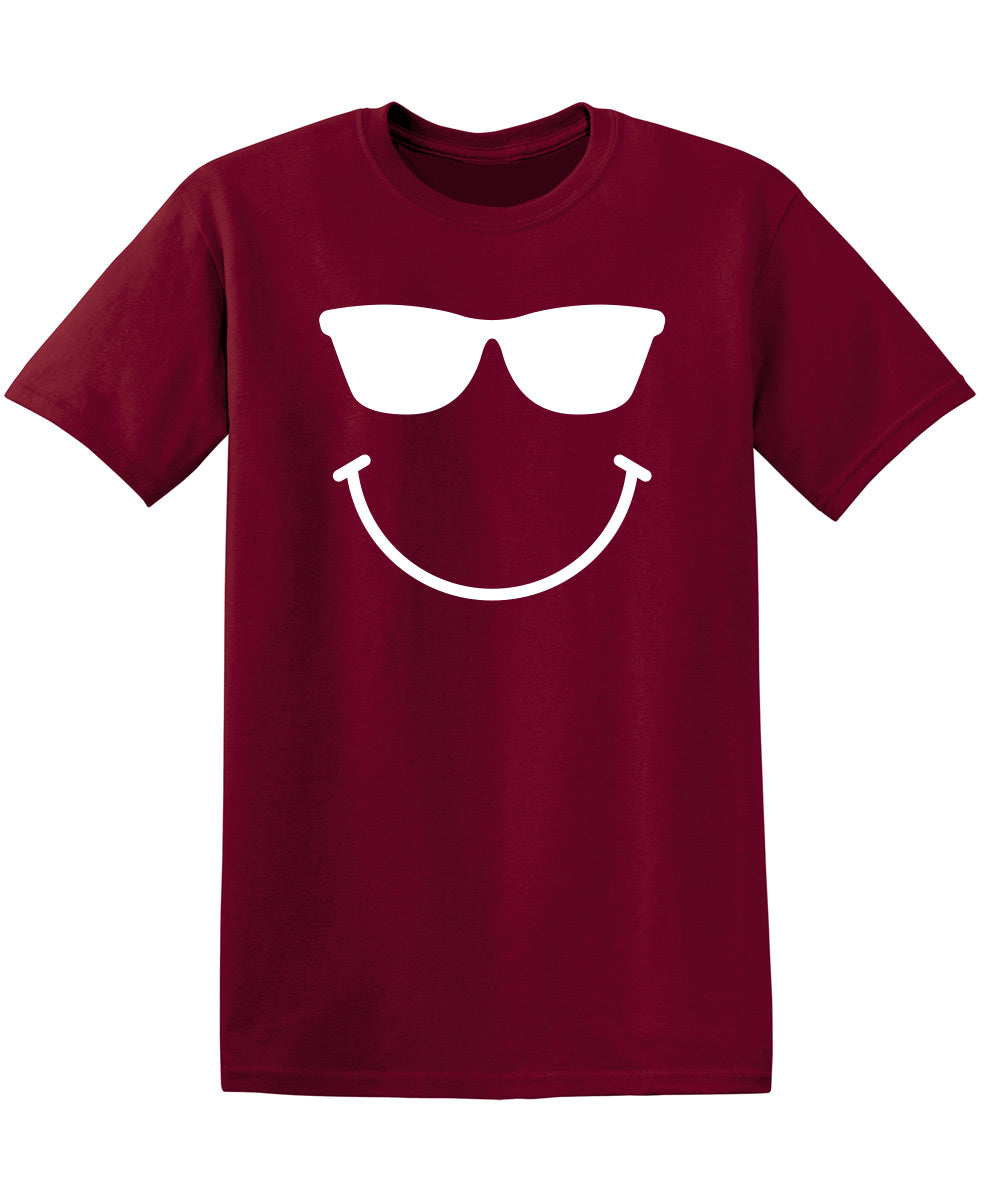 Sunglasses Smile Face Emoticon T-Shirt product image 1