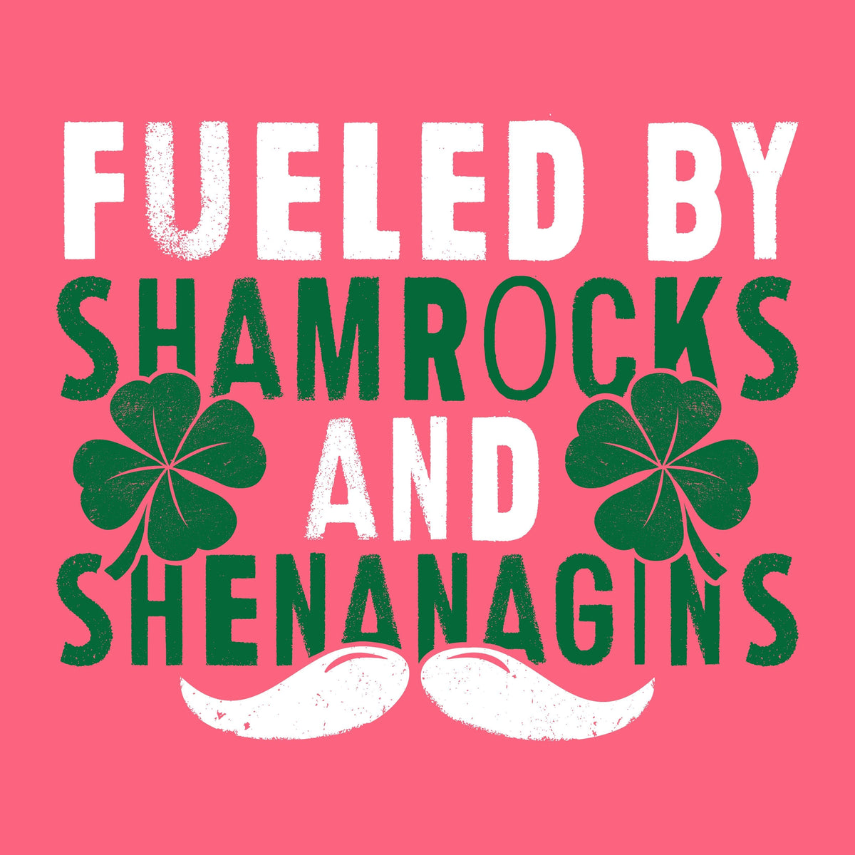 Fueled by Shamrocks and Shenanagins T-Shirt product image 2