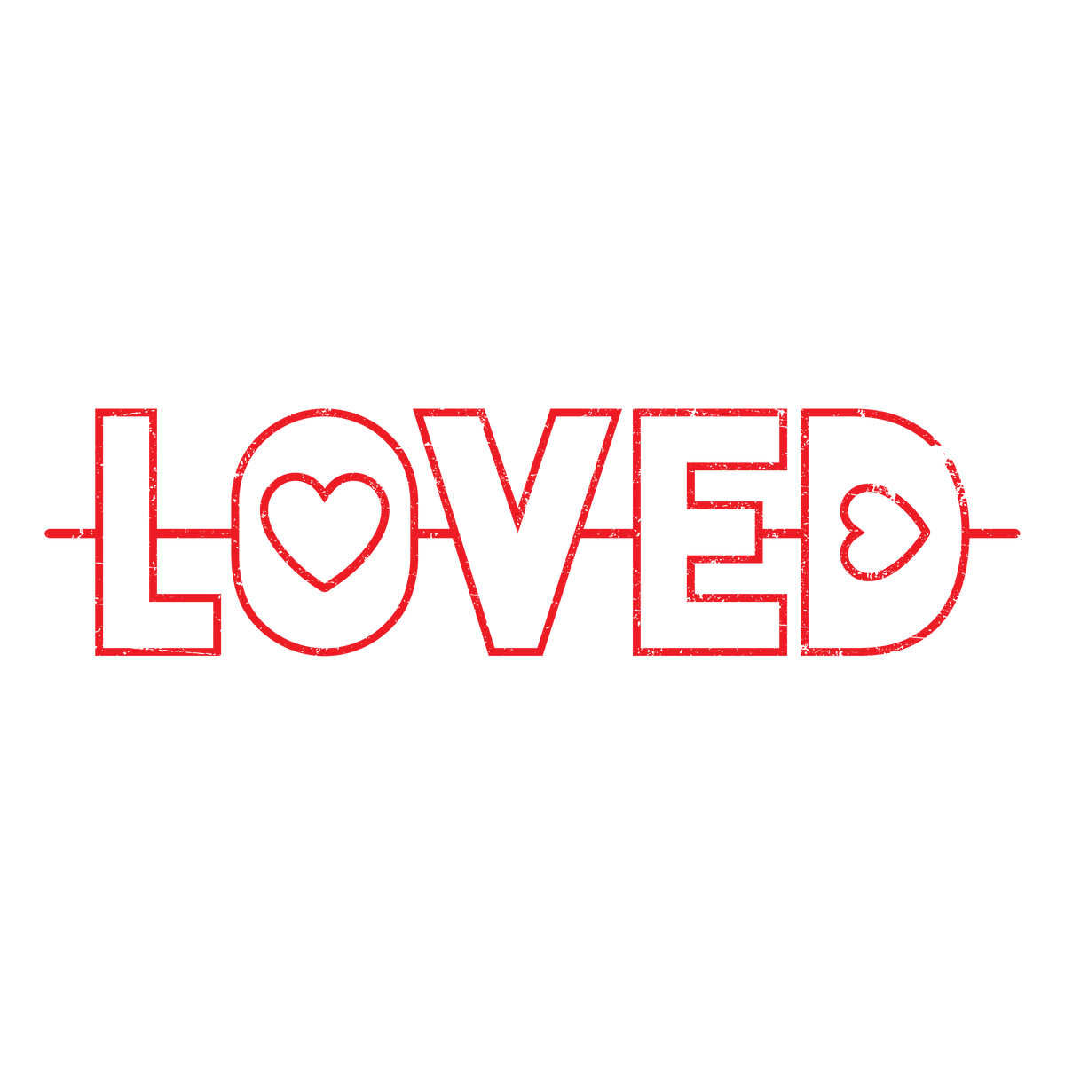 Loved Valentine Day Tee product image 3