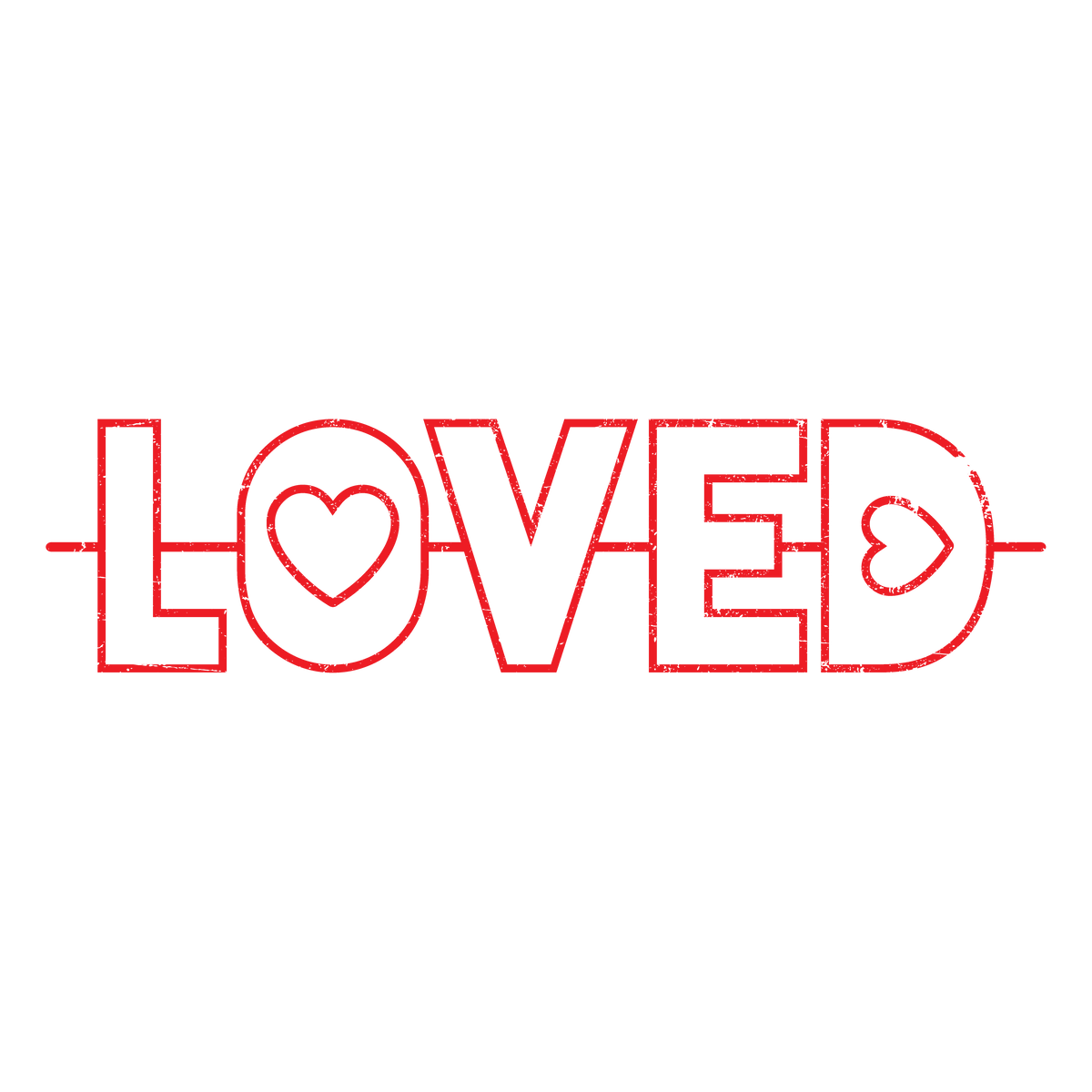 Loved Valentine Day Tee product image 2