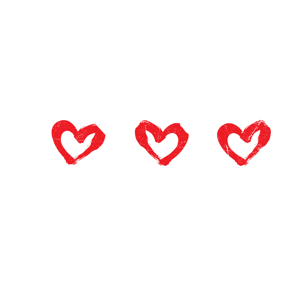 XOXOXO Hearts Valentine Day Tee product image 2