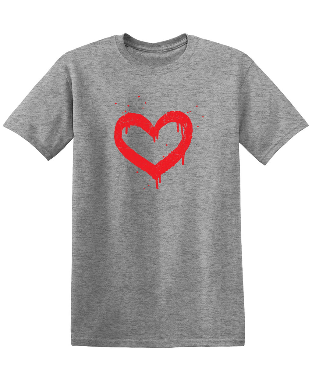 Heart Painted Valentine Day Tee product image 1