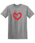 Heart Painted Valentine Day Tee product image 1