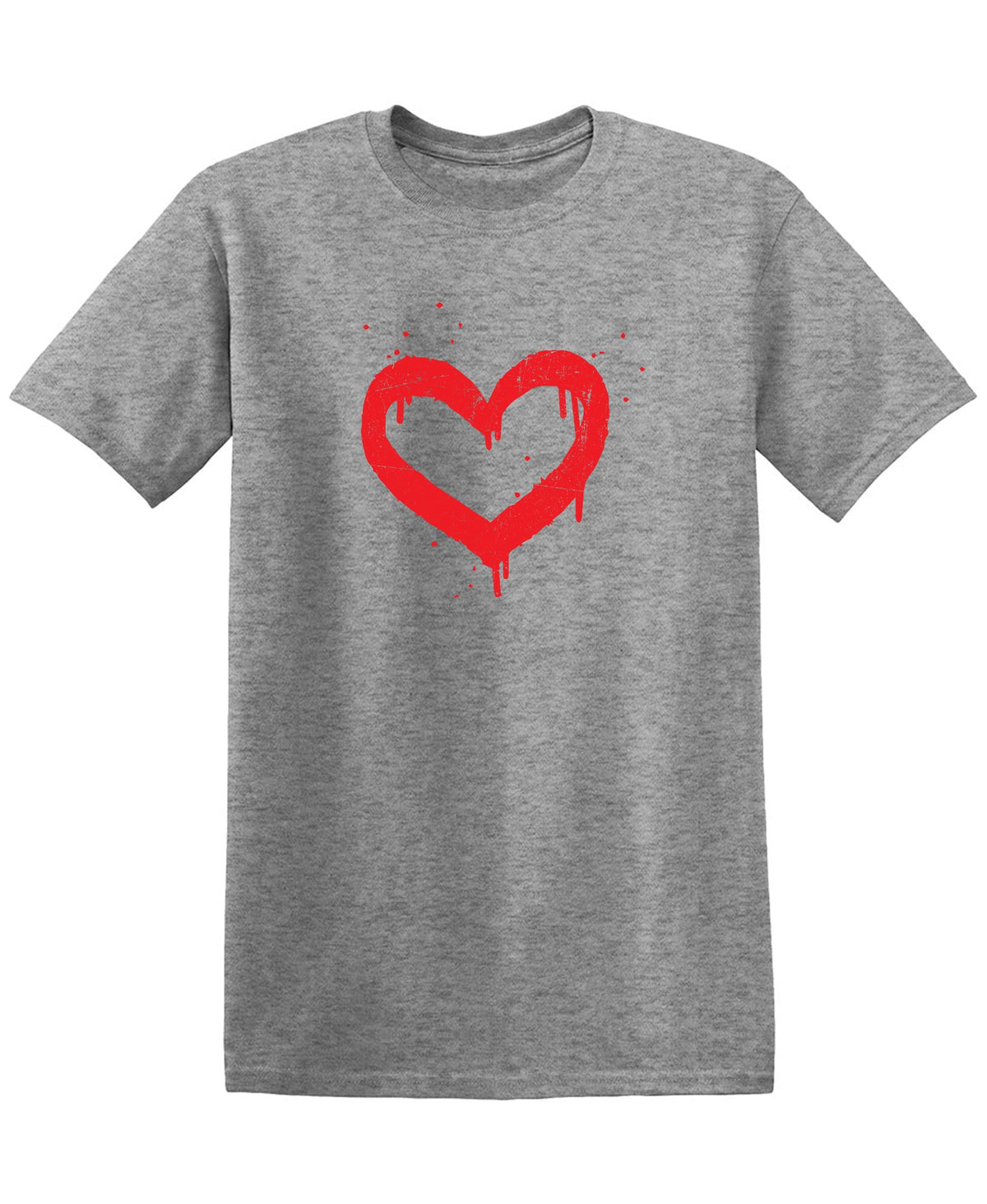 Heart Painted Valentine Day Tee product image 1