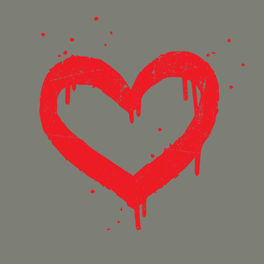 Heart Painted Valentine Day Tee product image 2