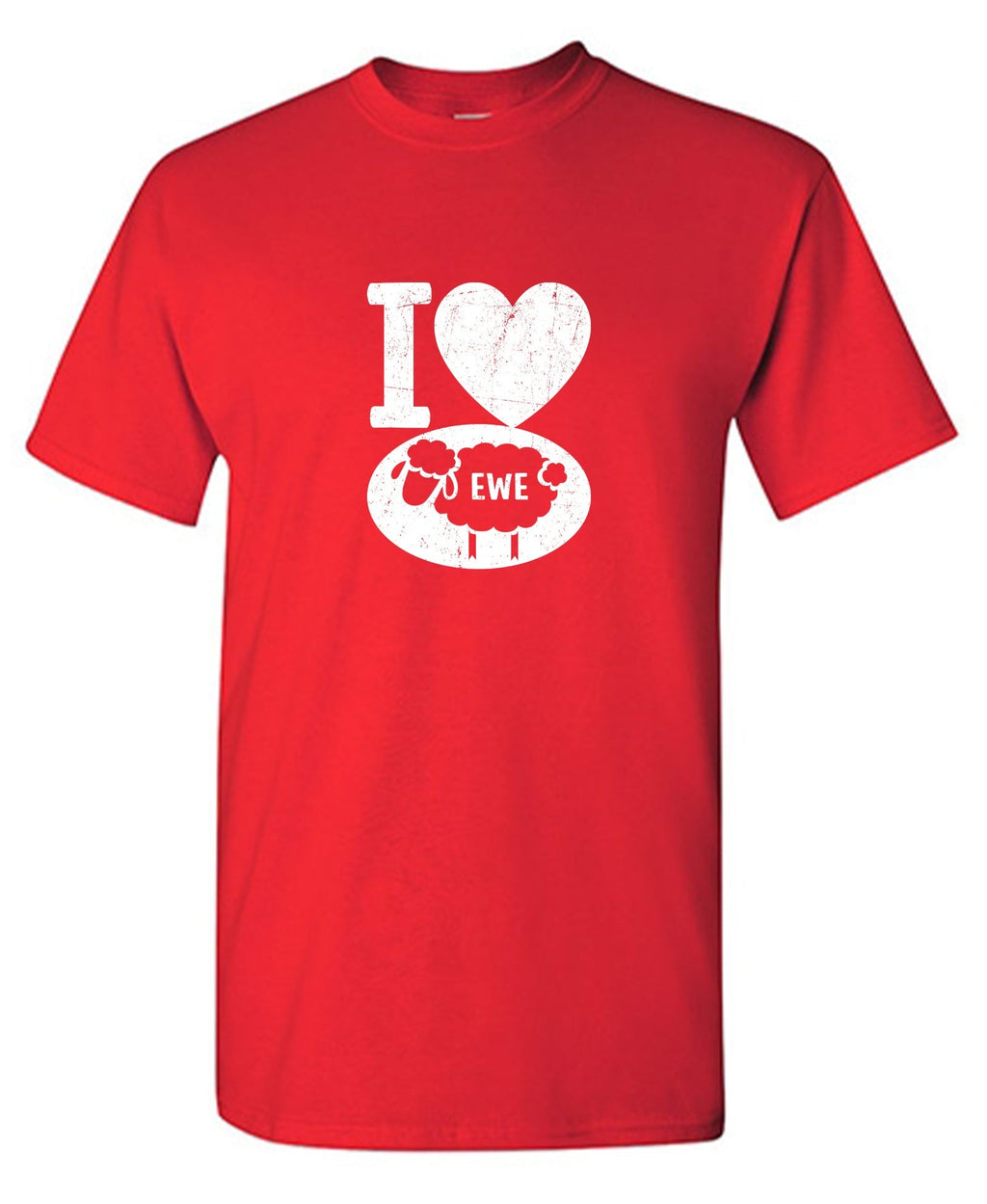 I love Sheep, Valentine Tee product image 1