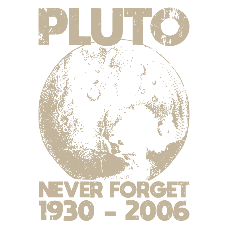 Pluto Never forget 1930 - 2006 T-Shirt product image 3