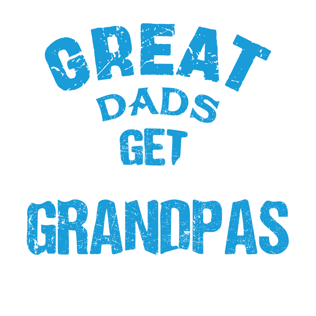 Great Dads get Promoted to Grandpas Father T Shirt product image 3