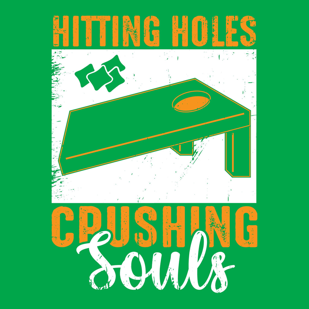 Hittin' Holes, Crushing Souls Funny Tee product image 2