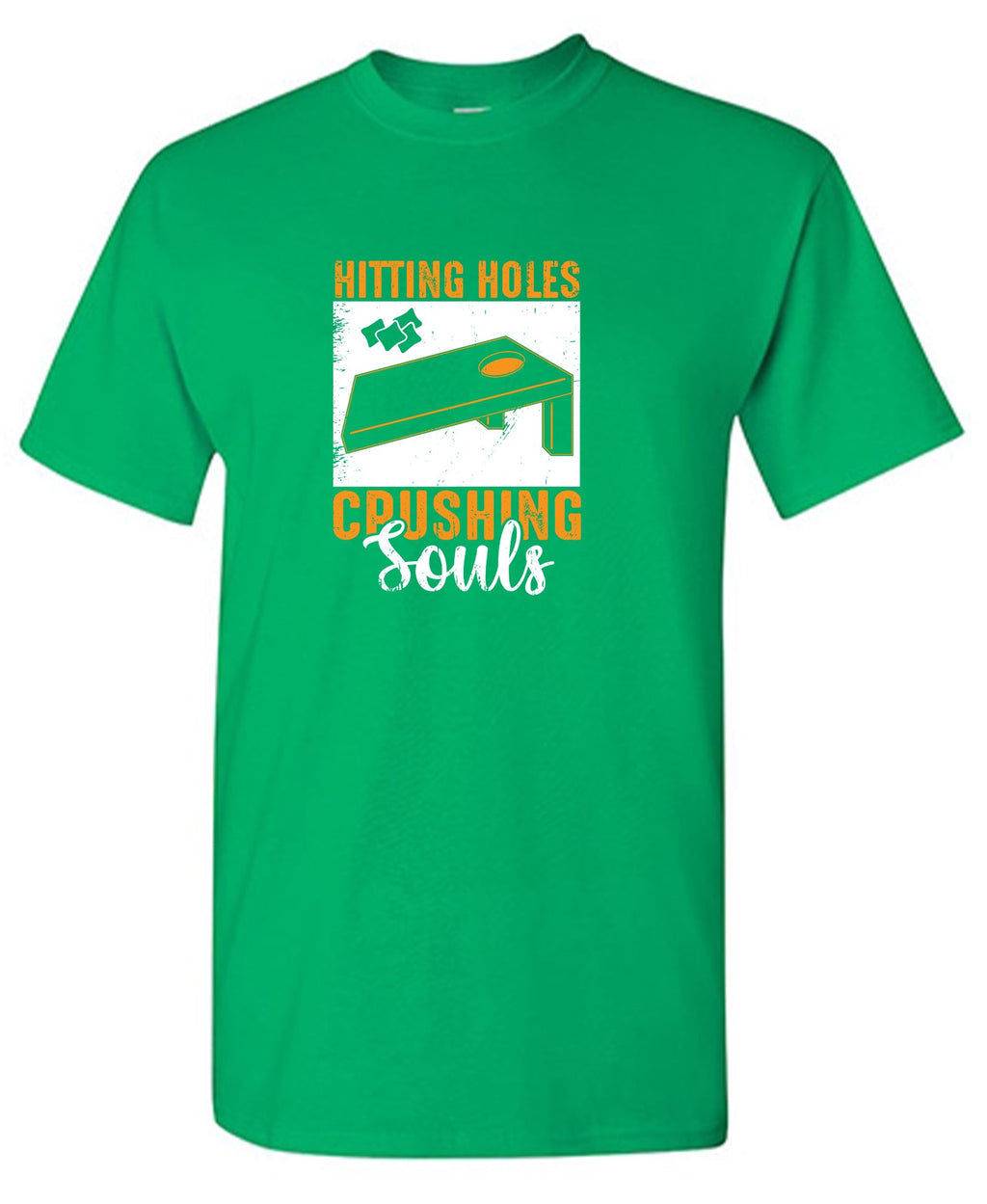 Hittin' Holes, Crushing Souls Funny Tee product image 1