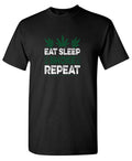 Eat Sleep Smoke Repeat Mens Tee product image 1