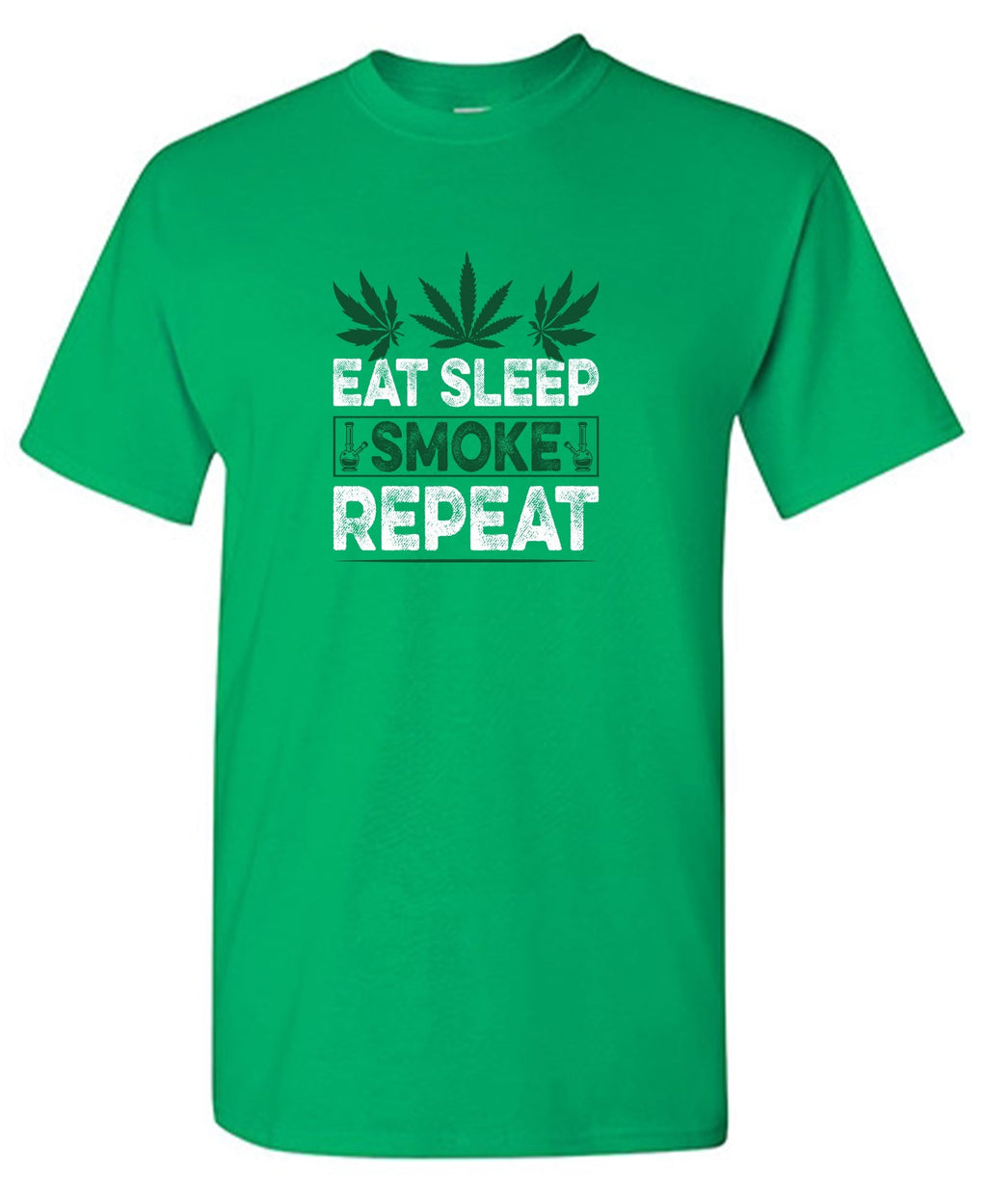 Eat Sleep Smoke Repeat Mens Tee product image 1