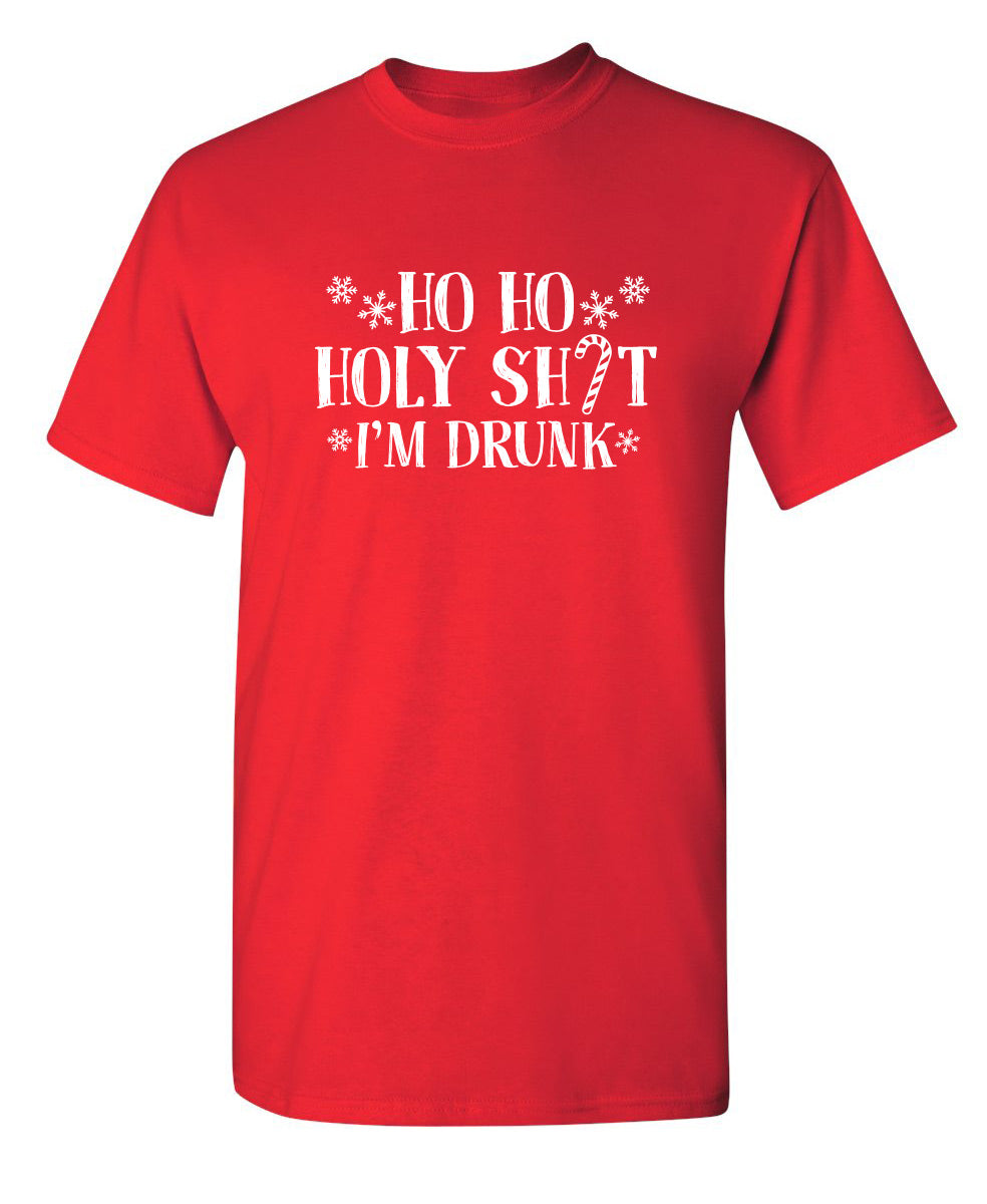 Ho Ho Holy Sh*t I'm Drunk T-Shirt product image 3