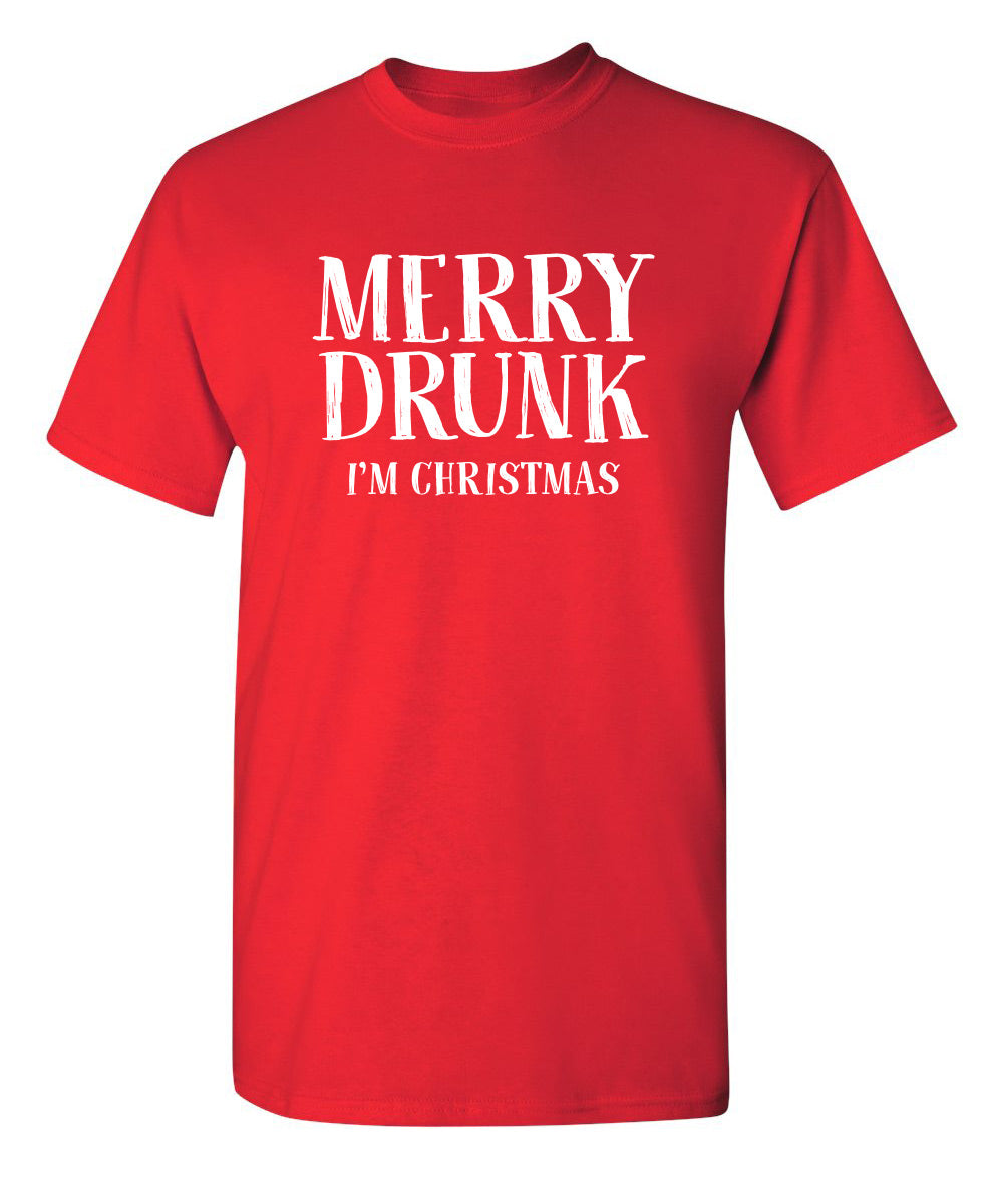 Merry Drunk I'm Christmas T-Shirt product image 3