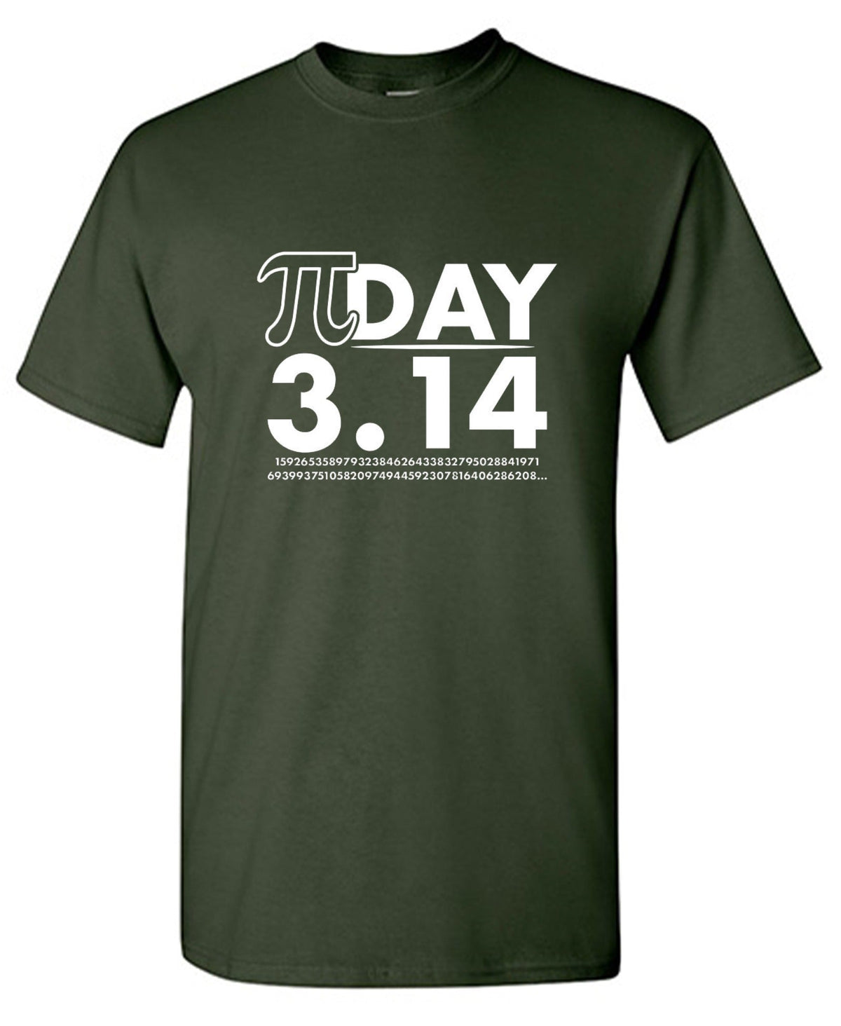 Pi Day 3.14 Numbers T-Shirt product image 1