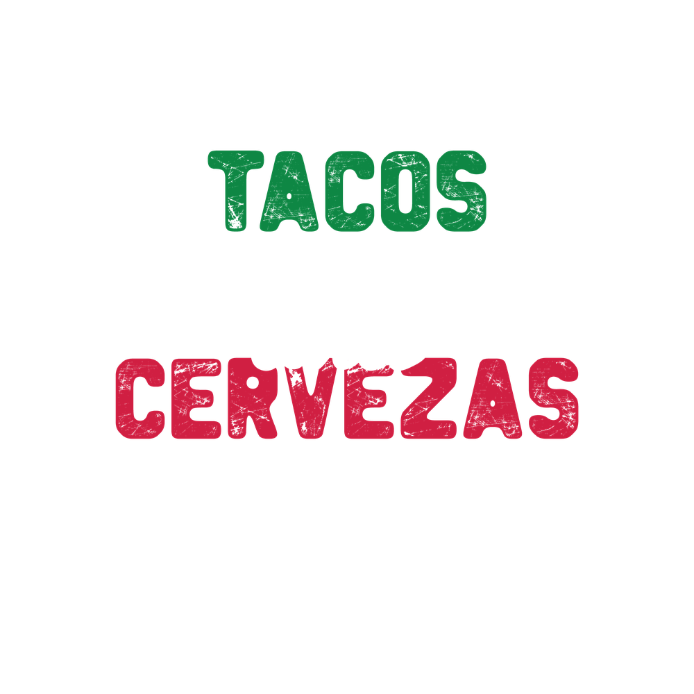 Tacos Burritos and Cervezas Funny Tee product image 3