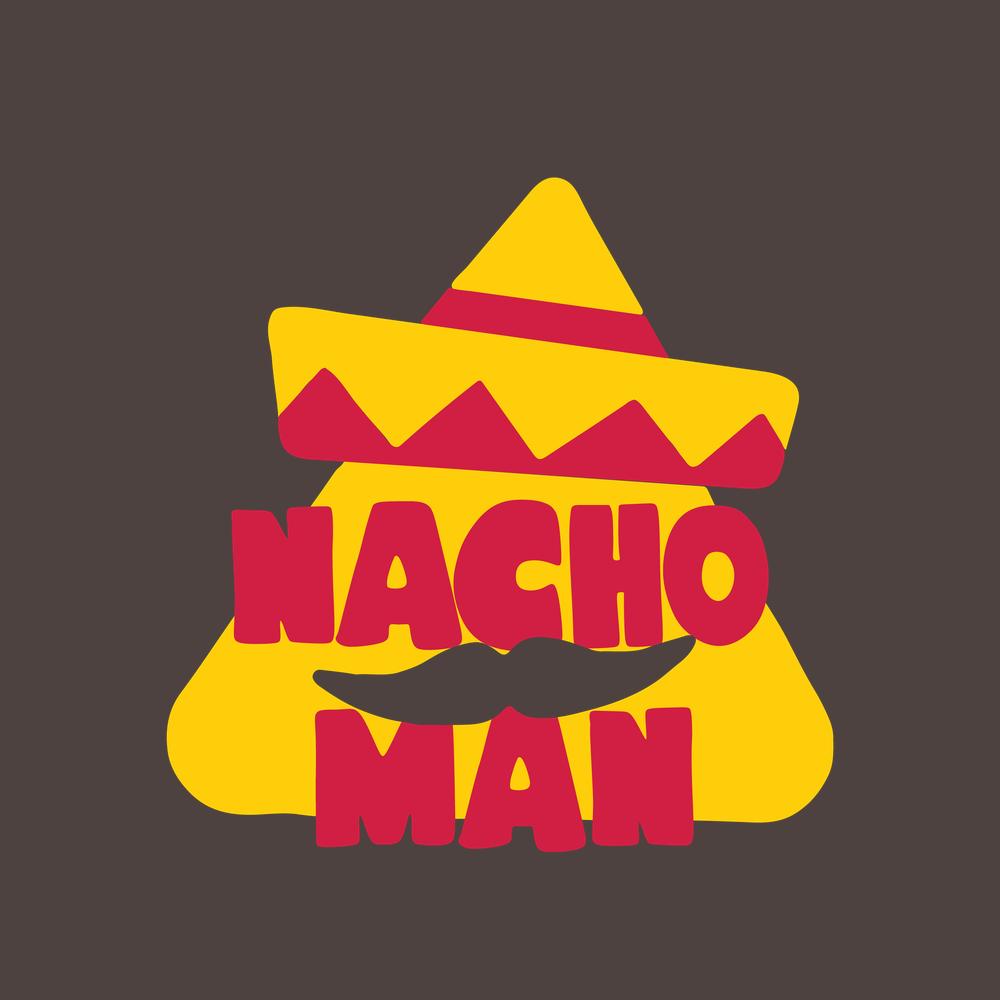 Nacho Man Funny Shirts for Men T-Shirt product image 2