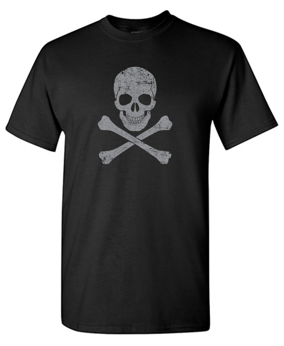 Grey Skull & Bones Mens Tee product image 1