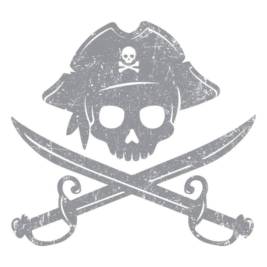 Pirate Tee Cross Swords T-Shirt product image 2
