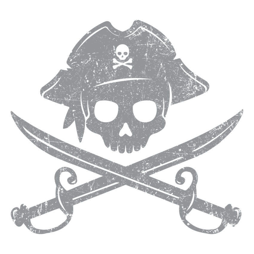 Pirate Tee Cross Swords T-Shirt product image 3