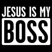Jesus Is My Boss T-Shirt product image 2