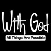 With God All Things Are Possible T-Shirt product image 2