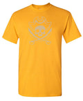 Skull with Scar Pirate Mens Tee product image 1