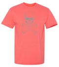 Sketchy Skull Mens Tee Pirate T-Shirt product image 1
