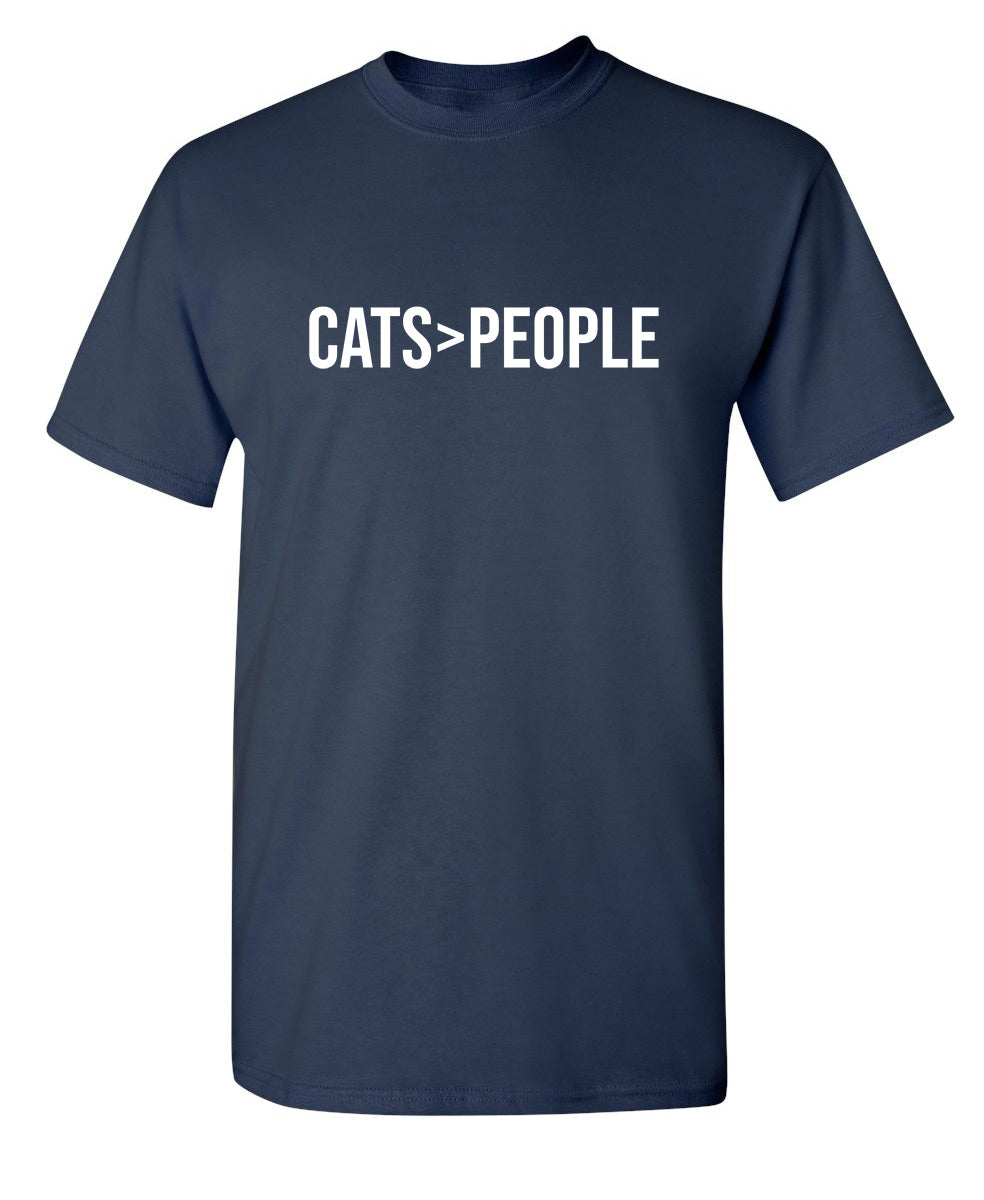 Cats Greater Than People T-Shirt product image 1