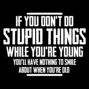 You Don't Do Stupid Things While Young You'll Have Nothing product image 3