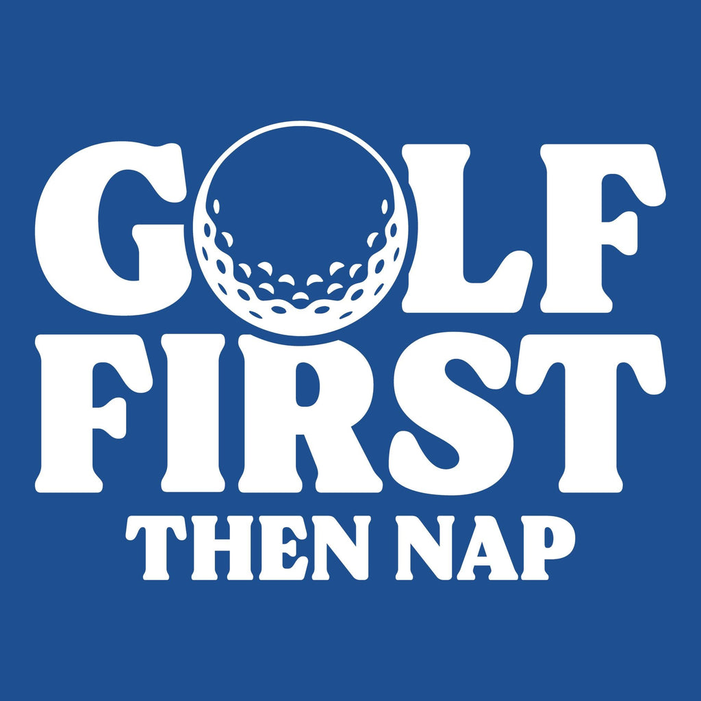 Golf First Than Nap, Mens Sarcastic T Shirt product image 2