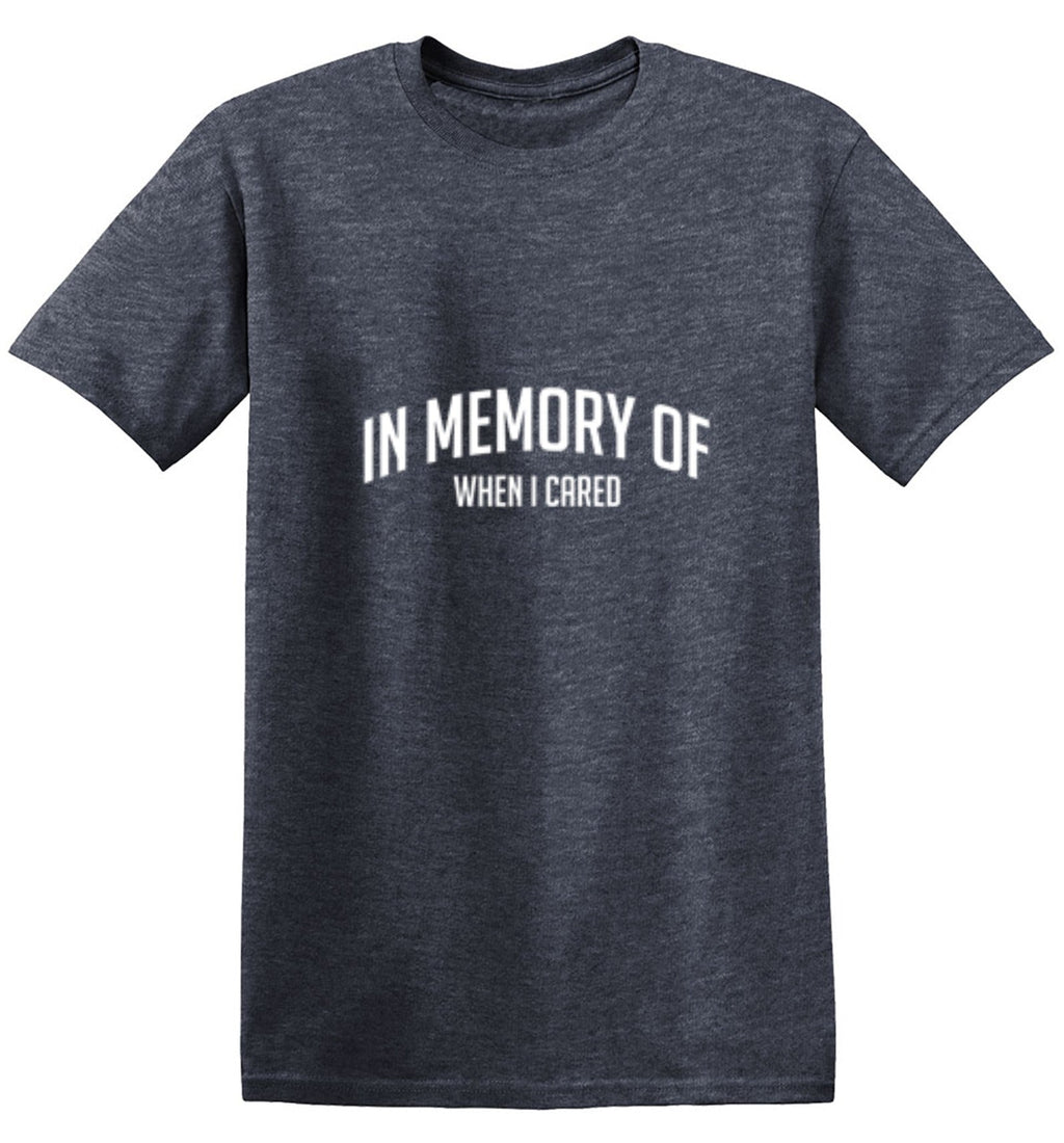 In Memory Of When I Cared T-Shirt product image 1