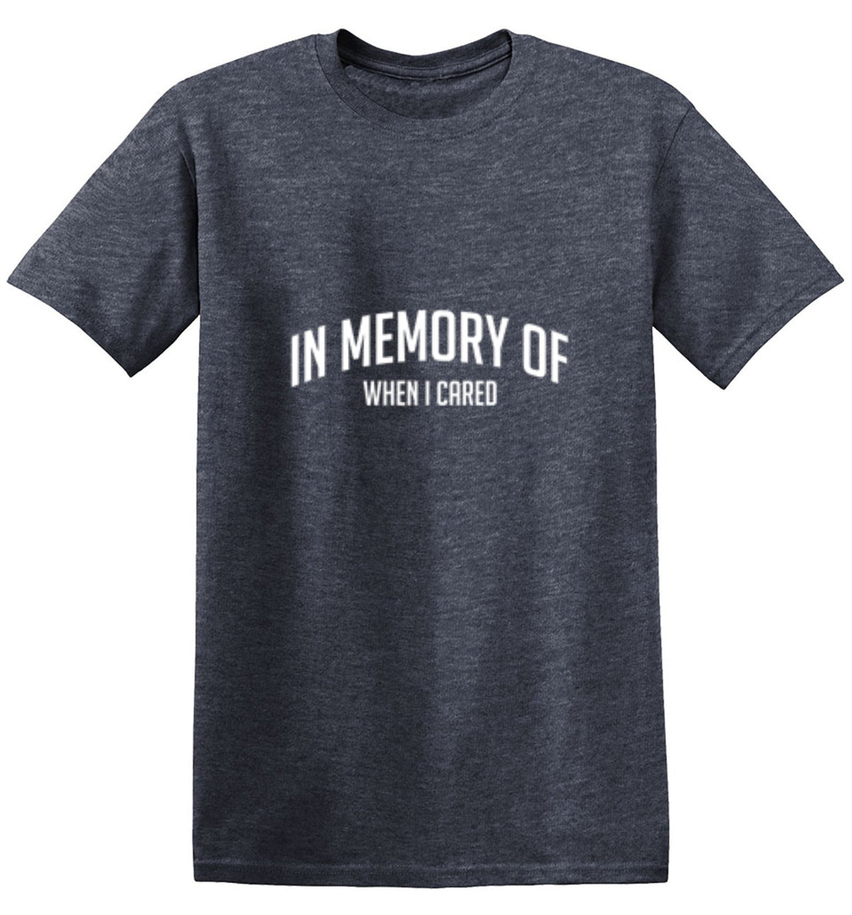 In Memory Of When I Cared T-Shirt product image 1