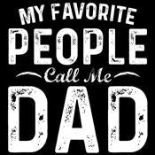 My Favorite People Call Me Dad T-Shirt product image 2