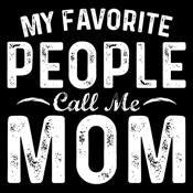 My Favorite People Call Me Mom T-Shirt product image 2