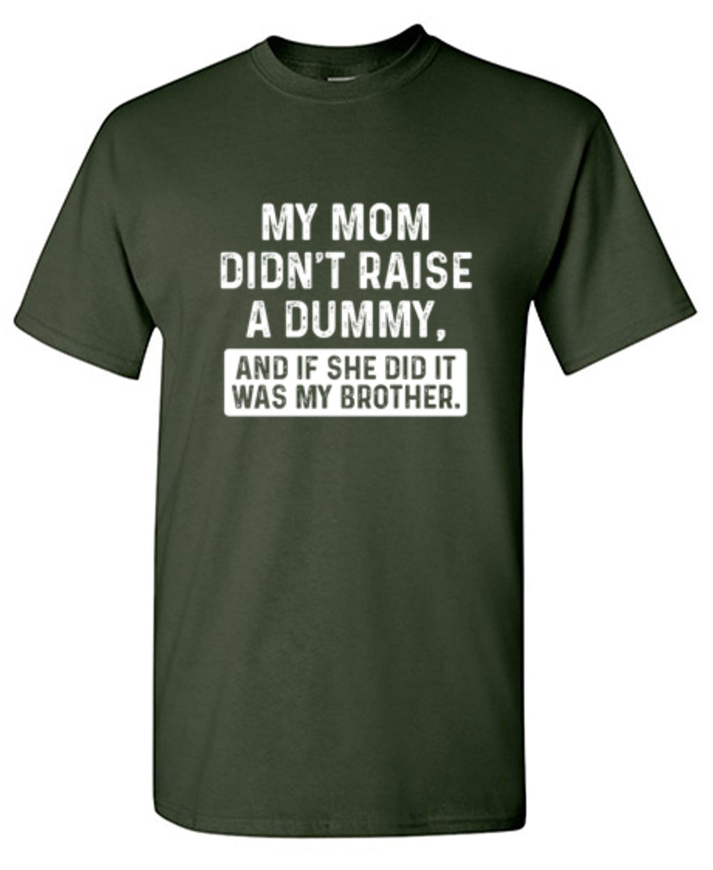My Mom Didn't Raise A Dummy, And If She Did It Was My product image 1