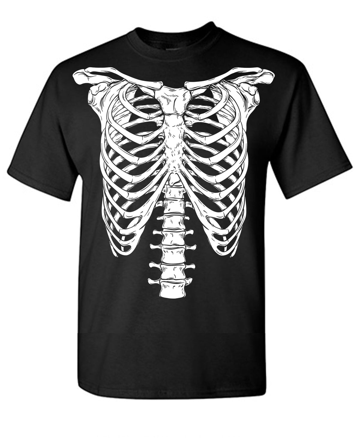 Skeleton Outfit Black Tee product image 1