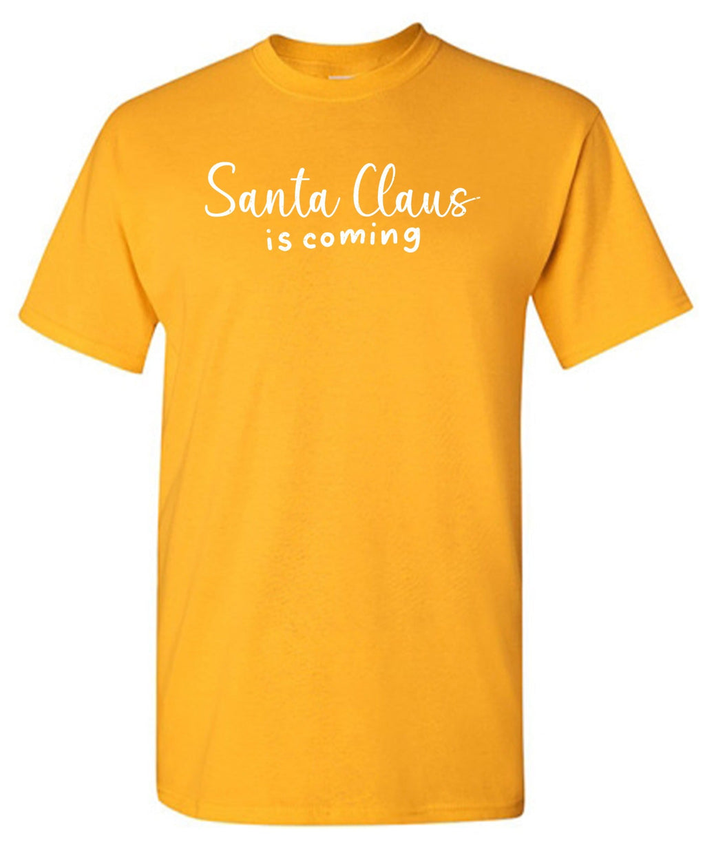 Santa Claus is Coming Christmas Tee product image 1