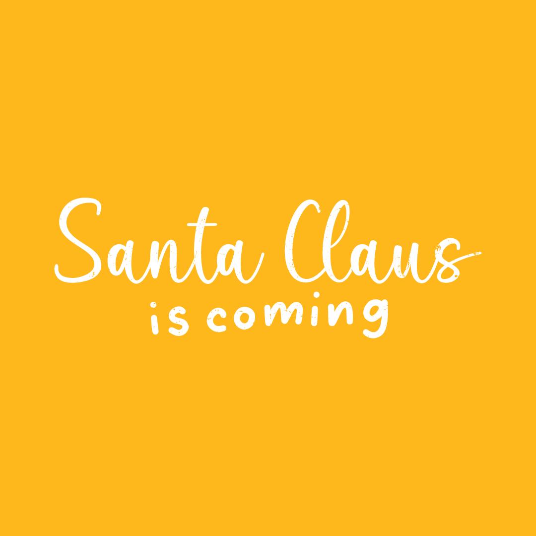 Santa Claus is Coming Christmas Tee product image 2