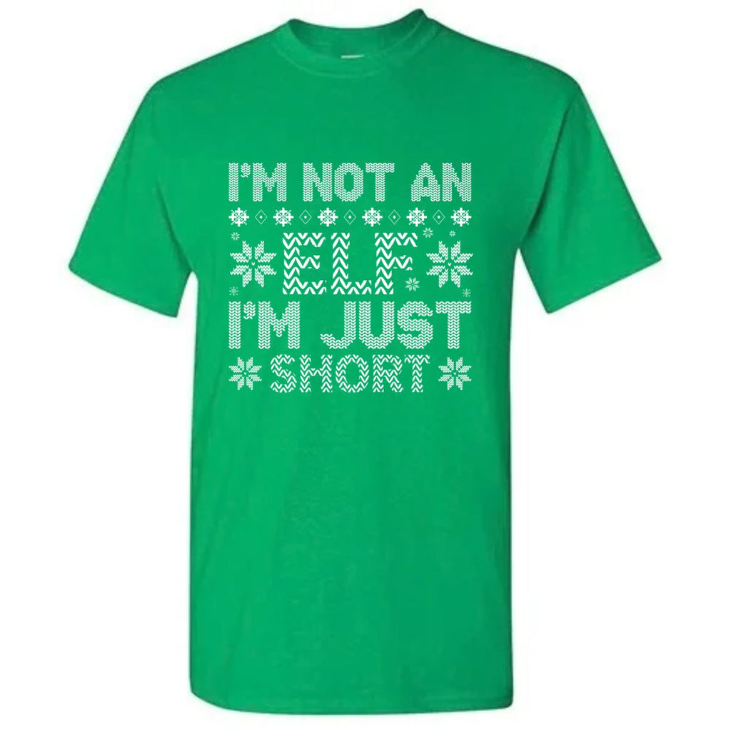 I'm not an Elf, I'm just Short Christmas Shirt product image 1