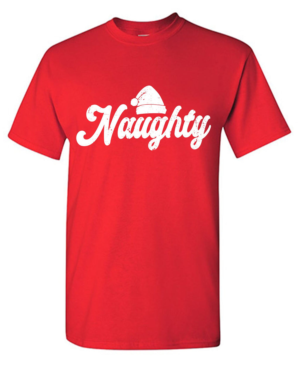 Naught, Mens Christmas T Shirt product image 1