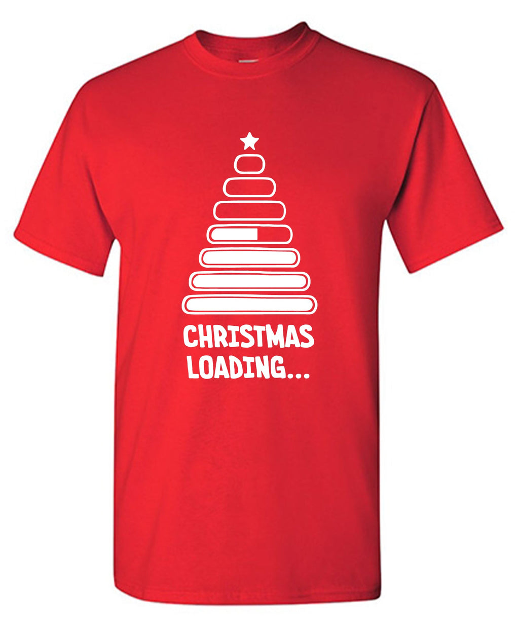Christmas Loadingâ€¦ Funny Quotes T-Shirt product image 1